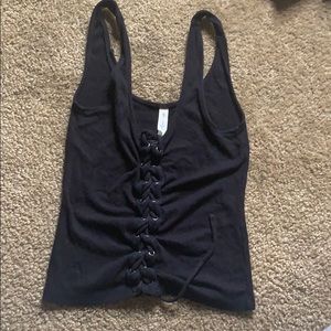 Black Crop Top
